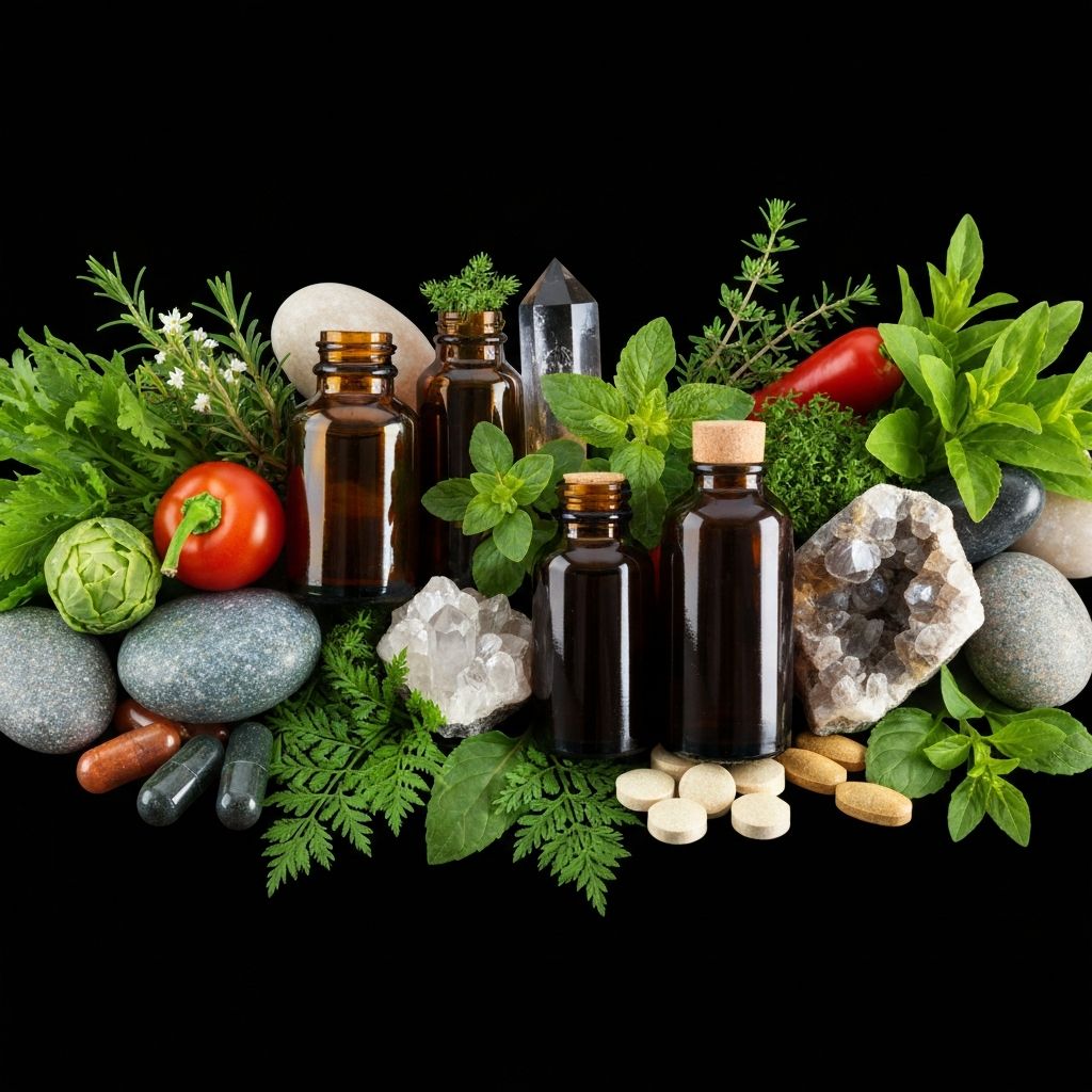 Różne źródła naturalne suplementów